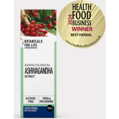Botanicals For Life Agroekologinen Ashwagandhauute 50 ml ravintolisä