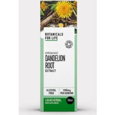 Botanicals For Life Luomu Voikukanjuuriuute ravintolisä