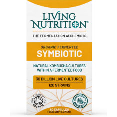 Living Nutrition Symbiotic 60 caps dietary supplement
