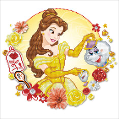 Diamond Dotz Disney Belle's World 40x40cm timanttityö
