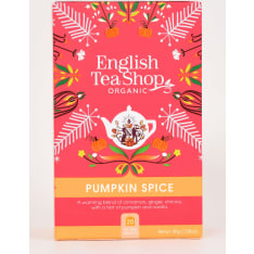 English Tea Shop Pumpkin Spice Kofeiiniton Luomu 20 pss 30g hauduke
