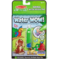 Melissa & Doug Water Wow! Eläimet vesimaalauskirja