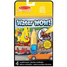 Melissa & Doug Water Wow! Kulkuneuvot vesimaalauskirja