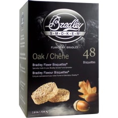 Bradley 48 pcs oak briquettes