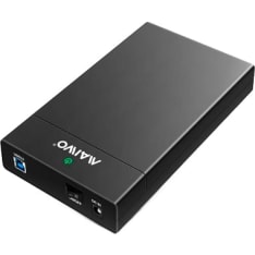 Deltaco K3568A external 3.5" hard drive enclosure