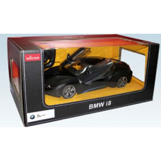 Rastar BMW i8 1:14 musta radio-ohjattava