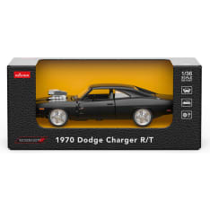RASTAR Die cast 1:36 1970 Dodge Charger R/T with Engine Version