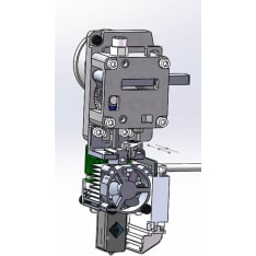 Flashforge R Guider 3 Ultra print head