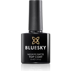 Bluesky No Wipe Matte 10ml geelipäällyslakka
