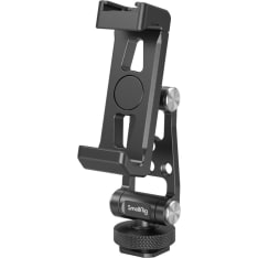 Smallrig 4382 Metal Phone Holder With Cold Shoe Mount bracket