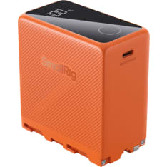 Smallrig 4576 Camera Battery Usb-C Rechargeable Np-F970 Orange kameraparisto