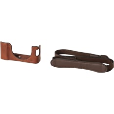 Smallrig 4699 Leather Half Case Kit For Fujifilm X100Vi (Brown) pokkarilaukku/kotelo