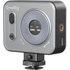Smallrig 4660 Vibe P96 Pro Mini Led Video Light Black kameraan kiinnitettävä valo