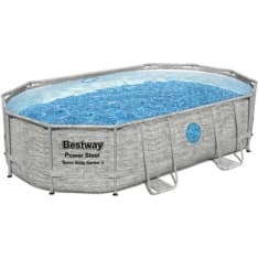 Bestway Power Steel Oval 4.88 x 3.05 x 1.07m pool set + sand filter pump