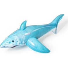 Bestway Realistic Shark Ride-On 1,83 x 1,02m hai uimalelu