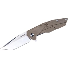 Ruike P138 hiekanruskea taittoveitsi