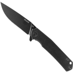 Ruike P801 brushed black folding knife