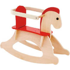 Hape Keinuhevonen irroitettavalla turvakaarella
