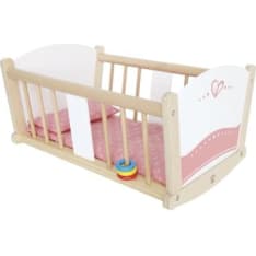 Hape doll's cradle