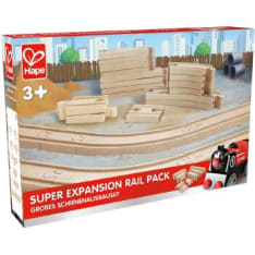 Hape Super Expansion Rail Pack 24-osainen junaraidepaketti