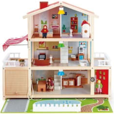 Hape Mansion Puinen kalustettu nukkekoti