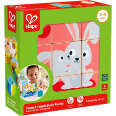 Hape kuutiopalapeli maatila