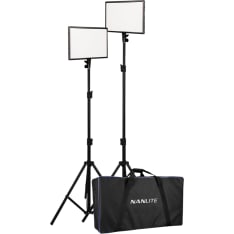 Nanlite Lumipad 25 Led 2 Light Kit With Stand And Bag light panel