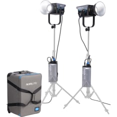 Nanlite Fc-500B 2-Light Trolley Case Kit fresnel/mono light