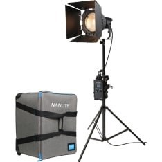 Nanlite Forza 300B Ii Bicolor & Nanlite Fl-20G Kit In Trolly Case fresnel/monovalo
