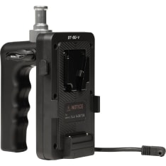 Nanlite V-Mount Battery Grip With Dc Connector cable/power supply