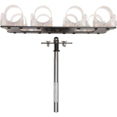Ledgo Transparent clip for 4 Alta tubes with pin studiovaruste