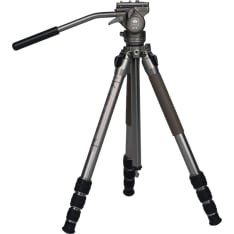 Sirui Pilot Series Alu Tripod GT04+GT5 Videohead Grey video jalustapakkaus