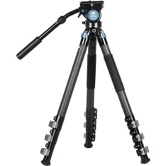 Sirui Carbon Fiber Tripod Kit with VideoHead L-324F + VH-10 jalustapakkaus