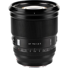 Viltrox AF 75 mm F1.2 Sony E APS-C objektiivi