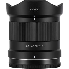 Viltrox AF 40 mm F2.5 Nikon Z Fullframe objektiivi