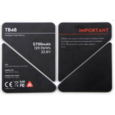 DJI Inspire 1 TB48 Battery insulation sticker eristetarra