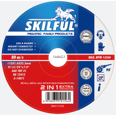 Pegatec Skilful 125x1mm katkaisulaikka 10kpl