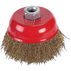 Pegatec 100mm brass cup brush