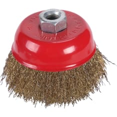 Pegatec 75mm brass cup brush