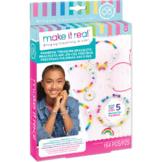 Make It Real DIY Jewelry set Rainbow Treasure Bracelets koruaskartelu