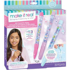 Make It Real DIY Kit Floaty Pens kynäaskartelu