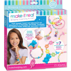Make It Real Pop! Shake! Twist! DIY Bracelet Kit koruaskartelu