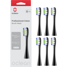Oclean Professional Clean replacement brush 6 pcs black