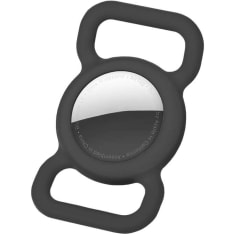 Elago Raptic Collar Holder Black AirTag pidike