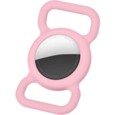 Elago Raptic Collar Holder Pink AirTag pidike