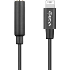 Boya BY-K3 3.5mm TRS naaras - Lightning uros sovitin