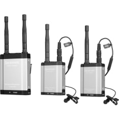 Saramonic Vlink2 Kit2, 2.4GHz Two Way-Communication Wireless Microphone System (2xTX+RX) langaton mikrofoni