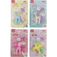 Unicorn pony eraser