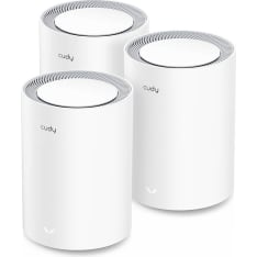CUDY WiFi 6 Mesh Järjestelmä M3000 3-pack, Dual-Band, 2.5 Gigabit, AX3000