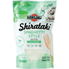 Miyata Gluteeniton Spaghetti Style 270g shirataki nuudeli